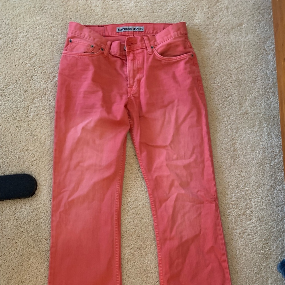 Express Men’s Red Jeans